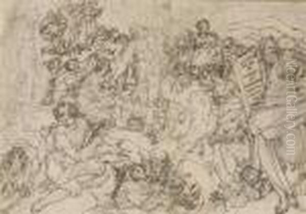 The Descent Of Christ Into Limbo - view 1