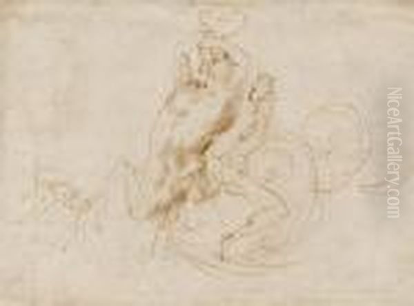 Study For A Picture Of Trident With Nereid - view 1