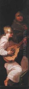 Lute player, 1609 by Roelof van Zyll