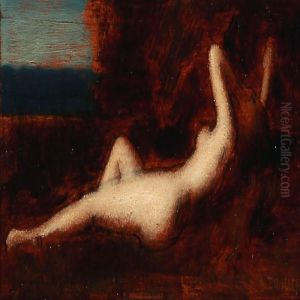 Nude Female In A Landscape