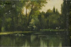Paesaggio Verde by Augustin Zwiller