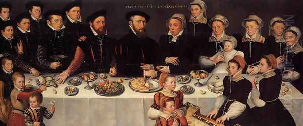 Portrait of the De Mucheron Family 1563 - view 1