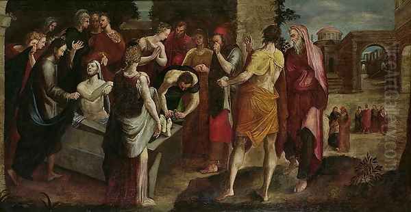 Resurrection of Lazarus - view 1