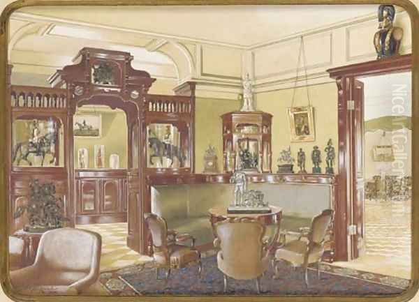 The Study of Theodor Kozlianinoff - view 1