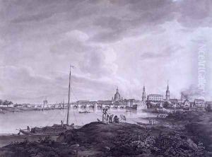 View of Dresden, c.1788 by Adrian Zingg