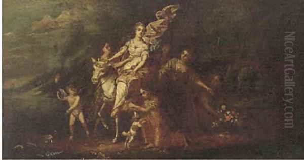 The rape of Europa - view 1