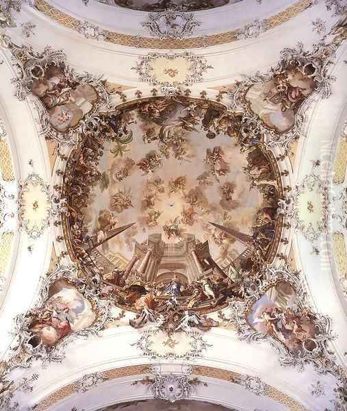 Ceiling fresco - view 1