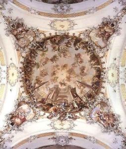 Ceiling fresco