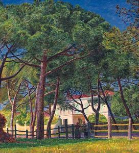 A House In Summer by Kristian Zahrtmann