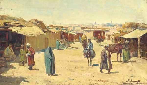 Central Asian village - view 1