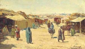 Central Asian village