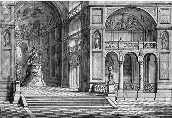 Two Stage Designs The Interior of a Palace - view 1
