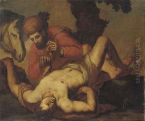 The Good Samaritan by Antonio Zanchi
