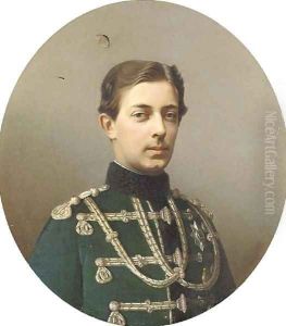 Portrait of Tsarevich Nikolai Alexandrovich (1843-1865)