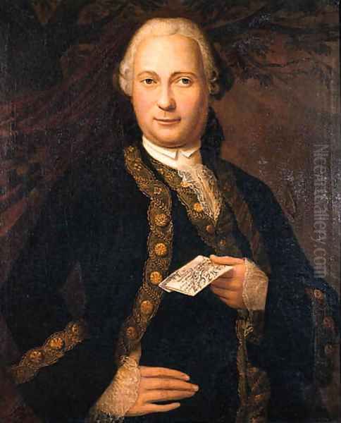 Portrait of Guilliaem Alvarez (1736-1817) burgomaster of Axel and Terneuzen - view 1