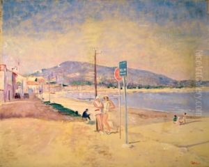 Scene De Plage.