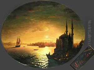 Ansicht Von Konstantinopel Ansicht Von Konstantinopel