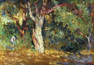 Study for 'In the Woods with Female Nude'