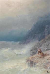 The Survivors by Ivan Konstantinovich Aivazovsky