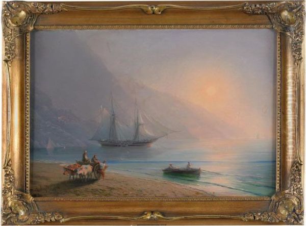 Shipping Off The Crimean Coast - view 1