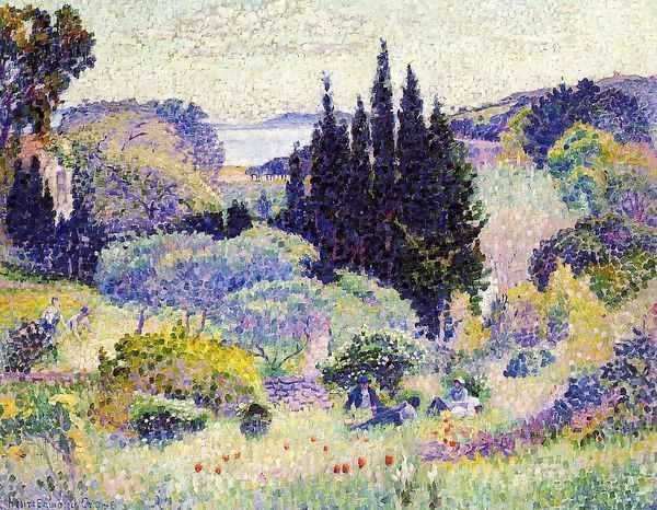 Cypress, April - view 1
