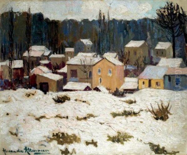 Paysage Sous La Neige - view 1
