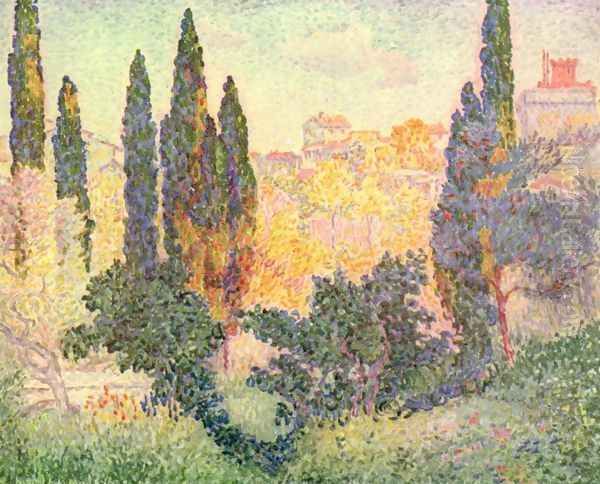 Cypress In Cagnes - view 1