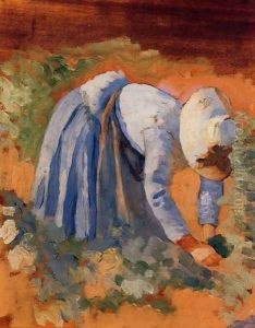 Study for 'The Grape Pickers' I by Henri Edmond Cross