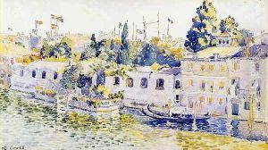 Venice, Palazzo Venier dei Leoni by Henri Edmond Cross