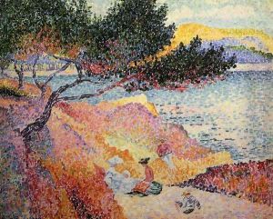 The Bay at Cavaliere by Henri Edmond Cross