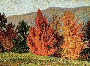 Autumn Landscape, c.1903 by Henri Edmond Cross