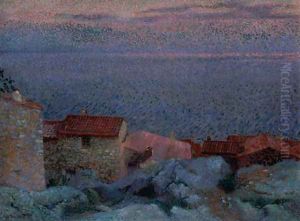 Coastal Landscape by Henri Edmond Cross