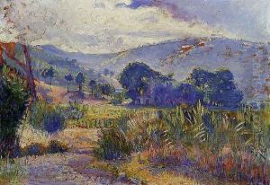Cabasson Landscape (study)