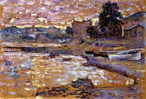Le Lavandou, c.1908-09 by Henri Edmond Cross