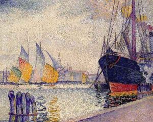 Canal de la Guidecca, Venice by Henri Edmond Cross