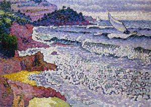 The Choppy Sea, 1902-3 by Henri Edmond Cross