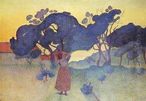 The Farm, Evening by Henri Edmond Cross