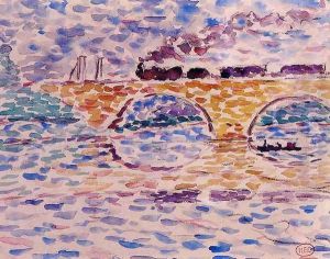 The Viaduct by Henri Edmond Cross