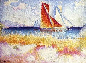 Regatta by Henri Edmond Cross