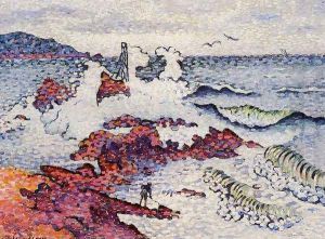 The Mediterranean, East Wind by Henri Edmond Cross