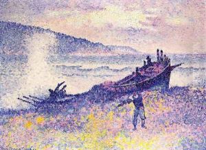 The Wreck by Henri Edmond Cross