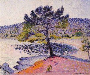The Beach, Evening by Henri Edmond Cross
