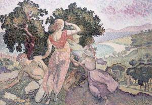 The Excursionists, 1894 by Henri Edmond Cross