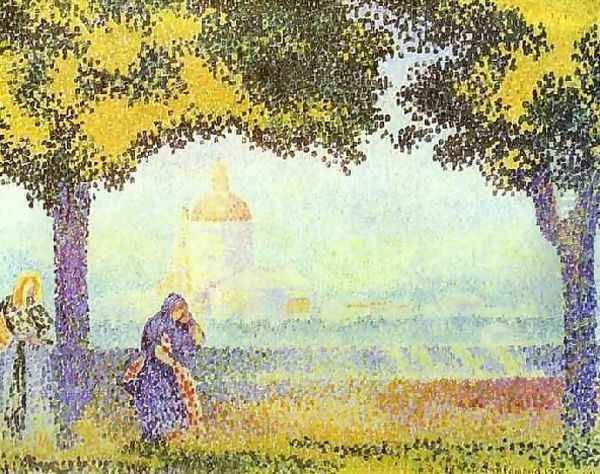 View of the Church of Santa Maria degli Angeli, near Assisi, 1909 - view 1
