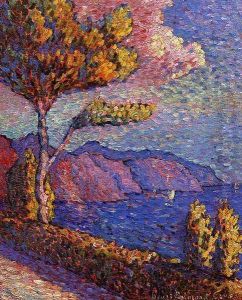 The Canal near St. Tropez by Henri Edmond Cross
