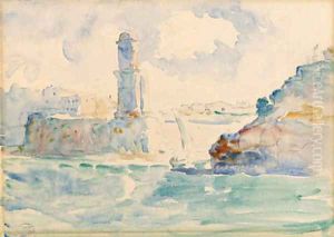 Le port de Collioure by Henri Edmond Cross