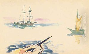 Les voiliers by Henri Edmond Cross
