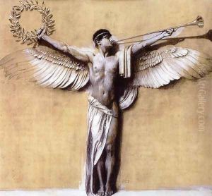 The Spirit of Victory by Franz von Stuck