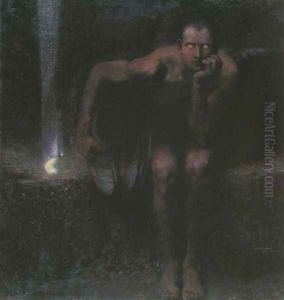 Lucifer by Franz von Stuck