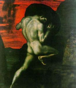 Sisyphus 1920 by Franz von Stuck